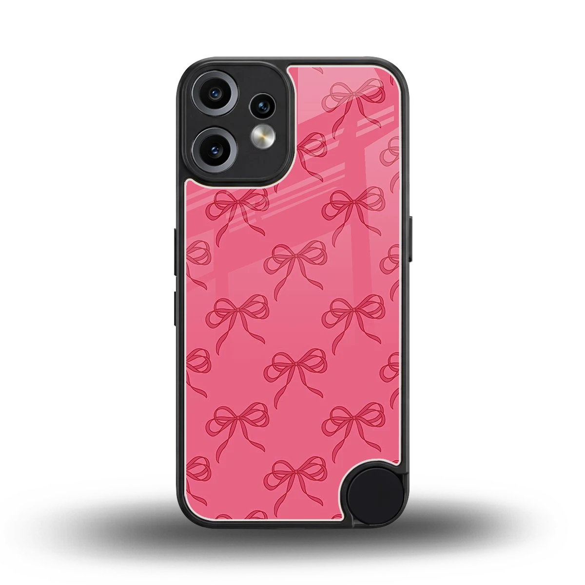 Ribbon Chic back phone cover | glass case for cmf nothing phone 2 pro