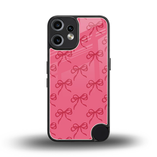 Ribbon Chic back phone cover | glass case for cmf nothing phone 2 pro