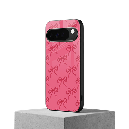 Ribbon Chic google pixel 10 pro xl mobile cover | shockproof glass phone case