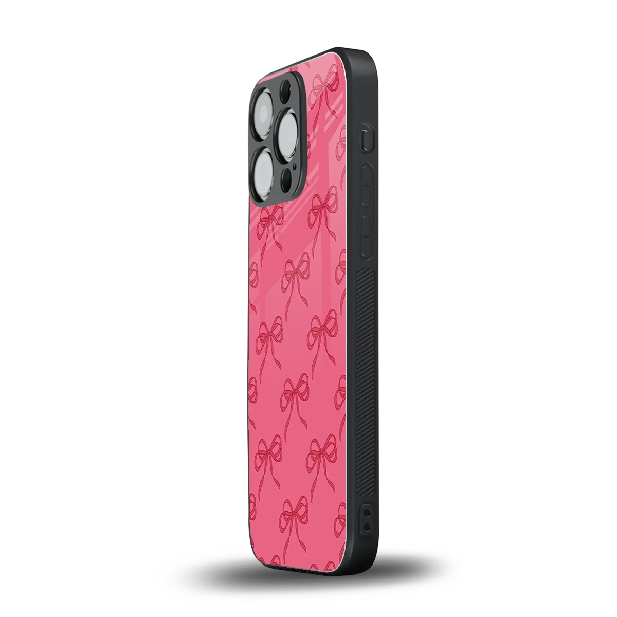 Ribbon Chic iphone 13 pro mobile cover | shockproof glass phone case