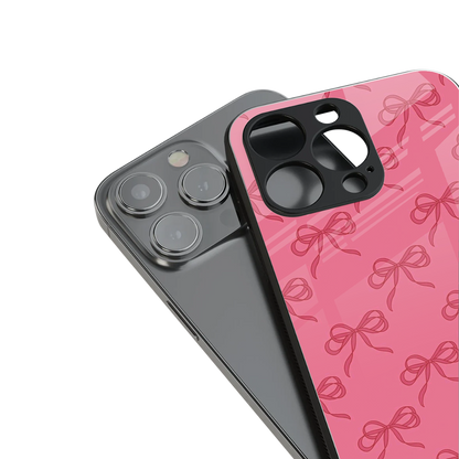 Ribbon Chic Phone Case for Iphone 16 | Glass Case