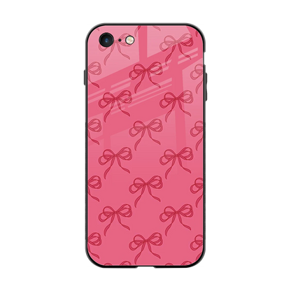 Ribbon Chic back phone cover | glass case for iphone 7