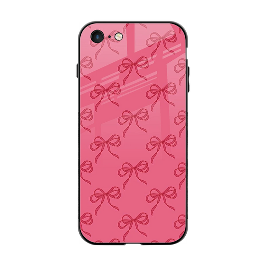 Ribbon Chic back phone cover | glass case for iphone 8
