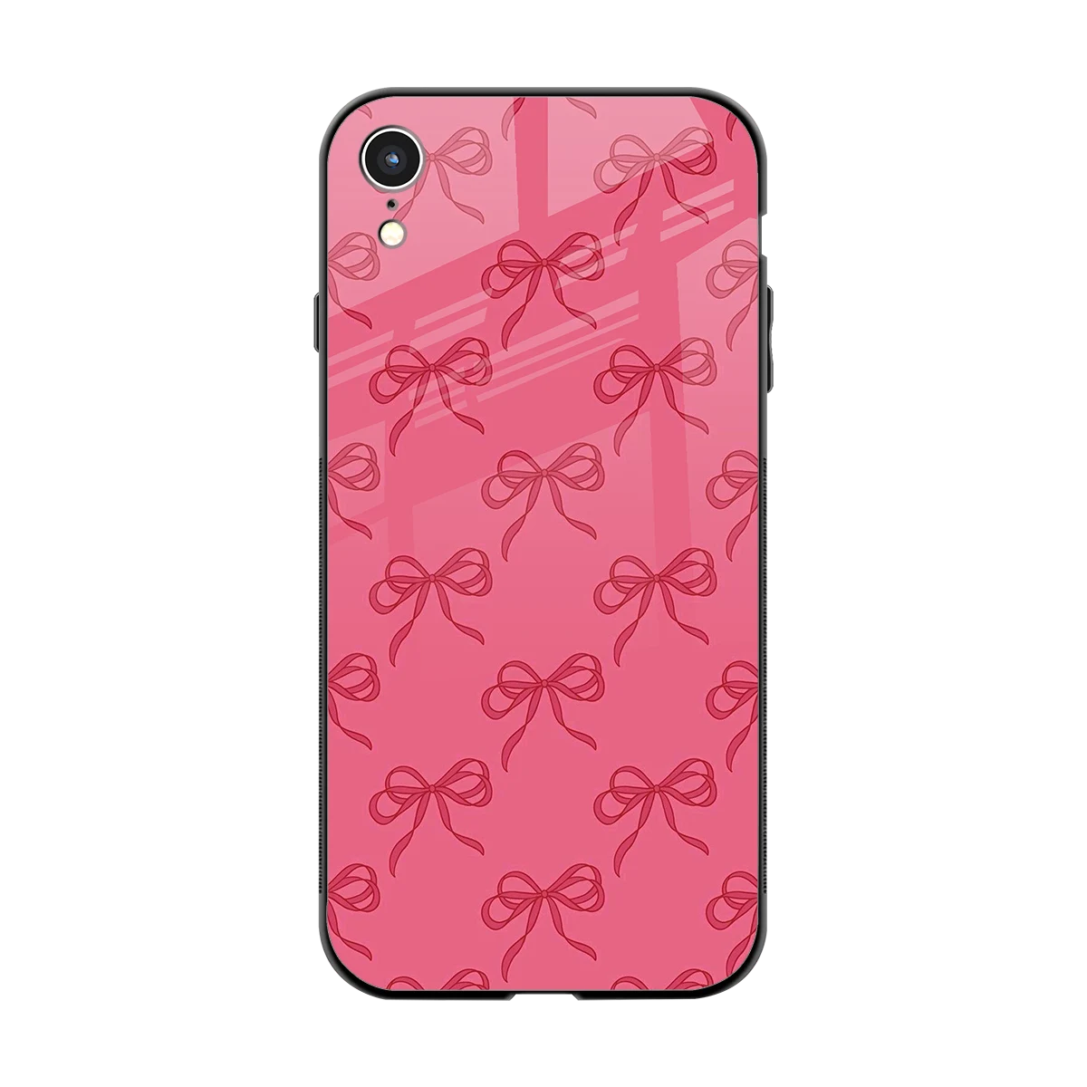 Ribbon Chic back phone cover | glass case for iphone xr