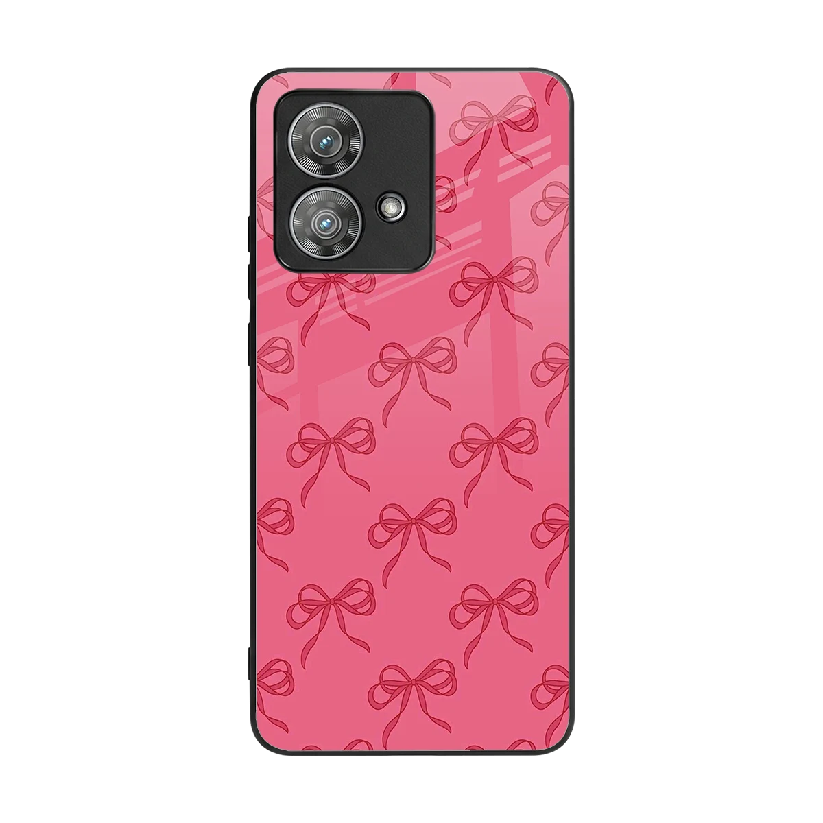 Ribbon Chic back phone cover | glass case for motorola edge 40 neo 5g