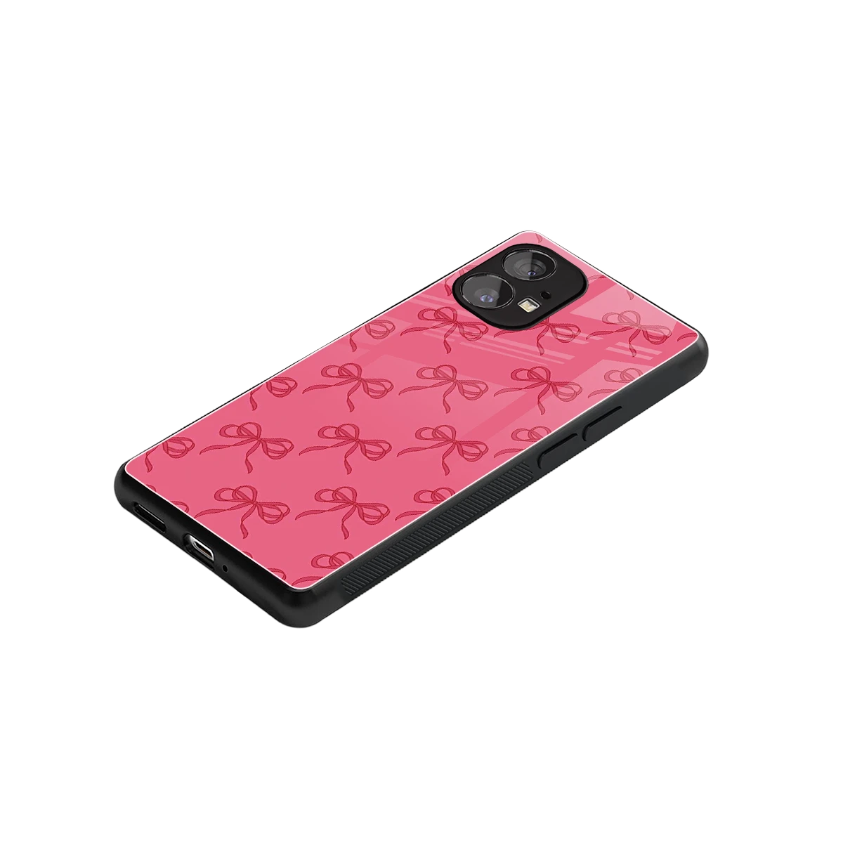 Ribbon Chic stylish phone case for nothing phone 1 | glossy glass and slim fit