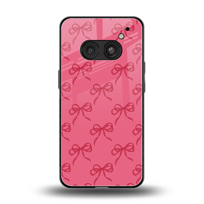 Ribbon Chic back phone cover | glass case for nothing phone 2a plus