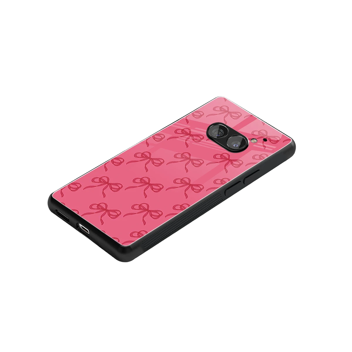 Ribbon Chic stylish phone case for nothing phone 2a | glossy glass and slim fit