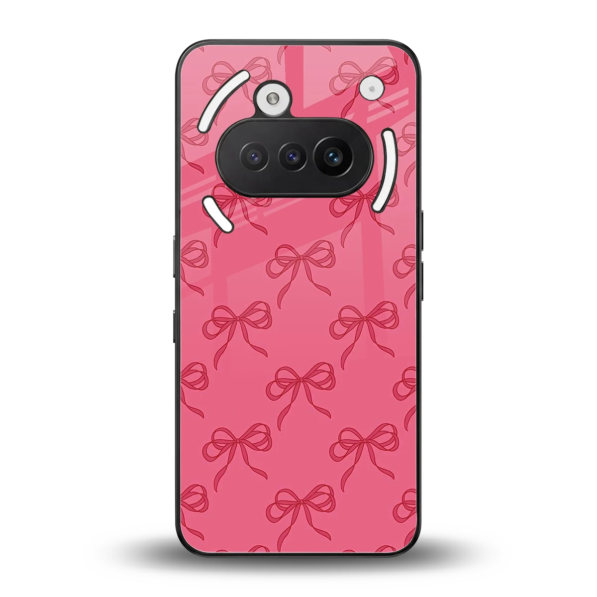 Ribbon Chic back phone cover | glass case for nothing phone 3a