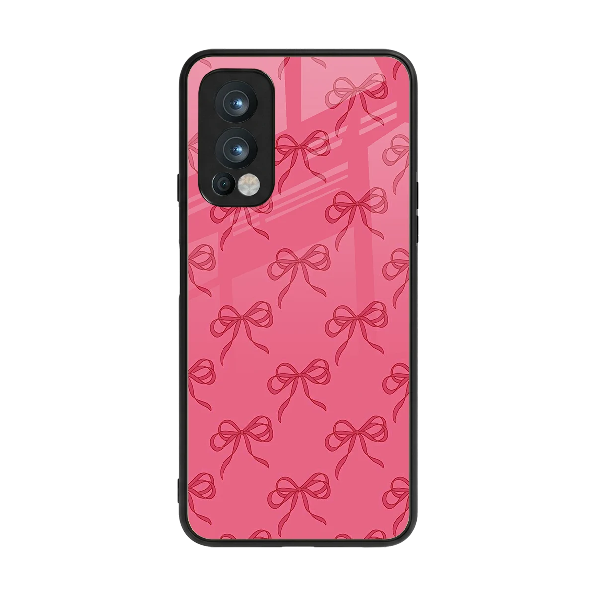 Ribbon Chic back phone cover | glass case for oneplus nord 2