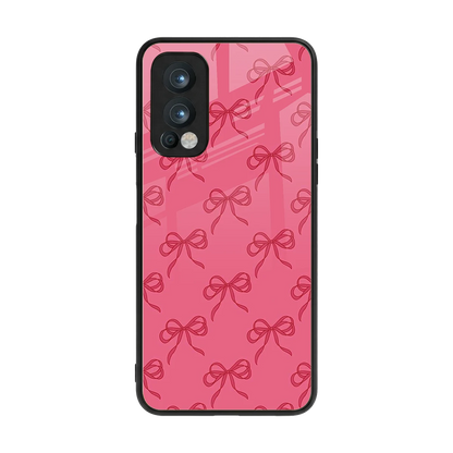 Ribbon Chic back phone cover | glass case for oneplus nord 2