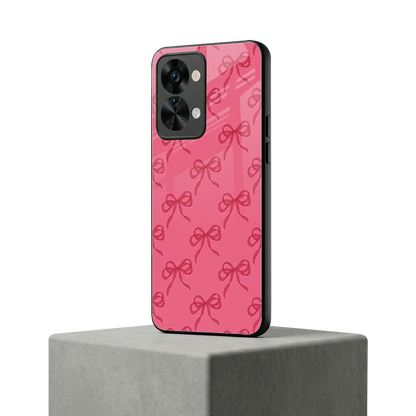 Ribbon Chic oneplus nord 2t mobile cover | shockproof glass phone case