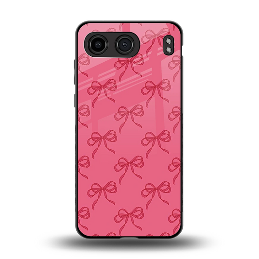 Ribbon Chic back phone cover | glass case for oneplus nord 4