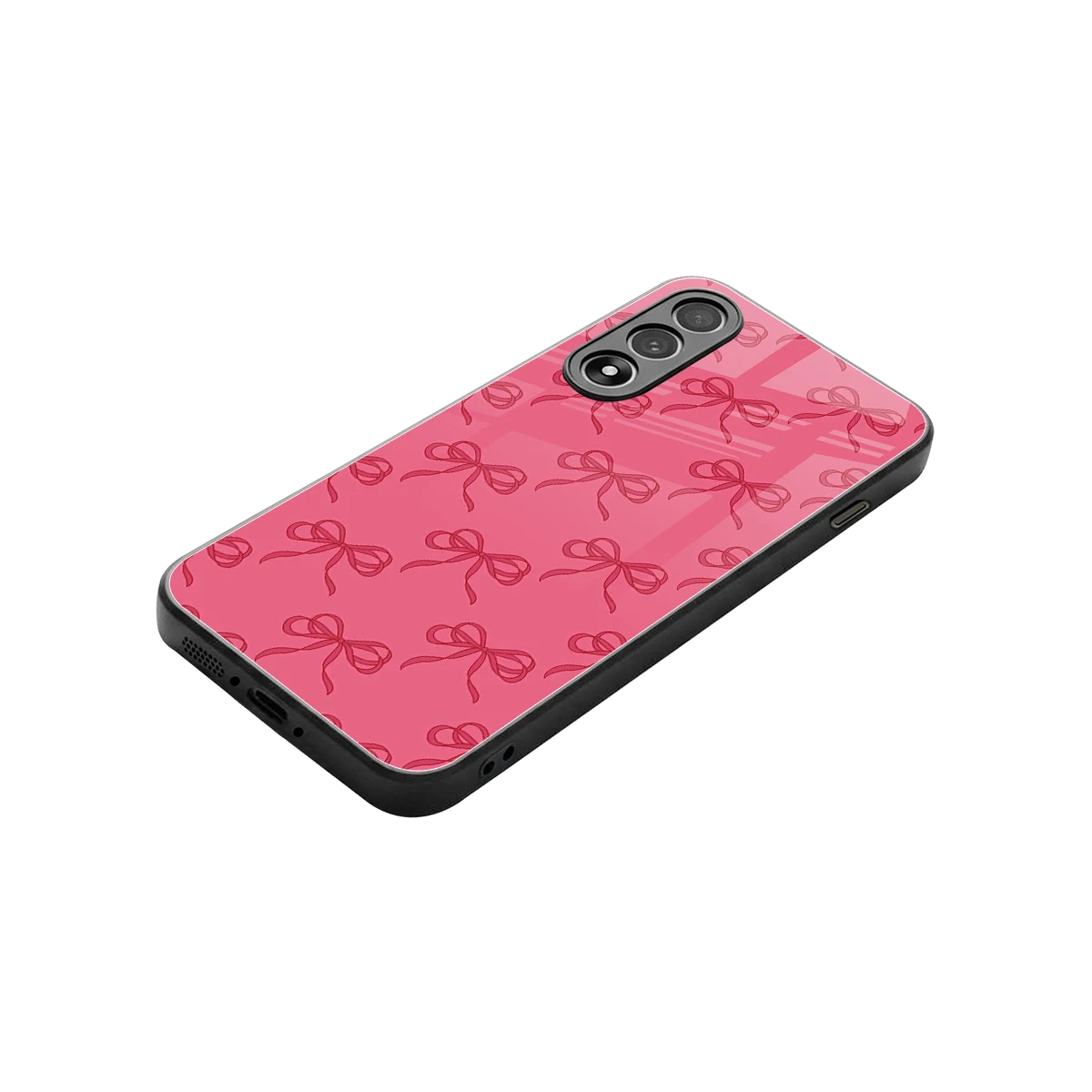 Ribbon Chic stylish phone case for oneplus nord 5 | glossy glass and slim fit
