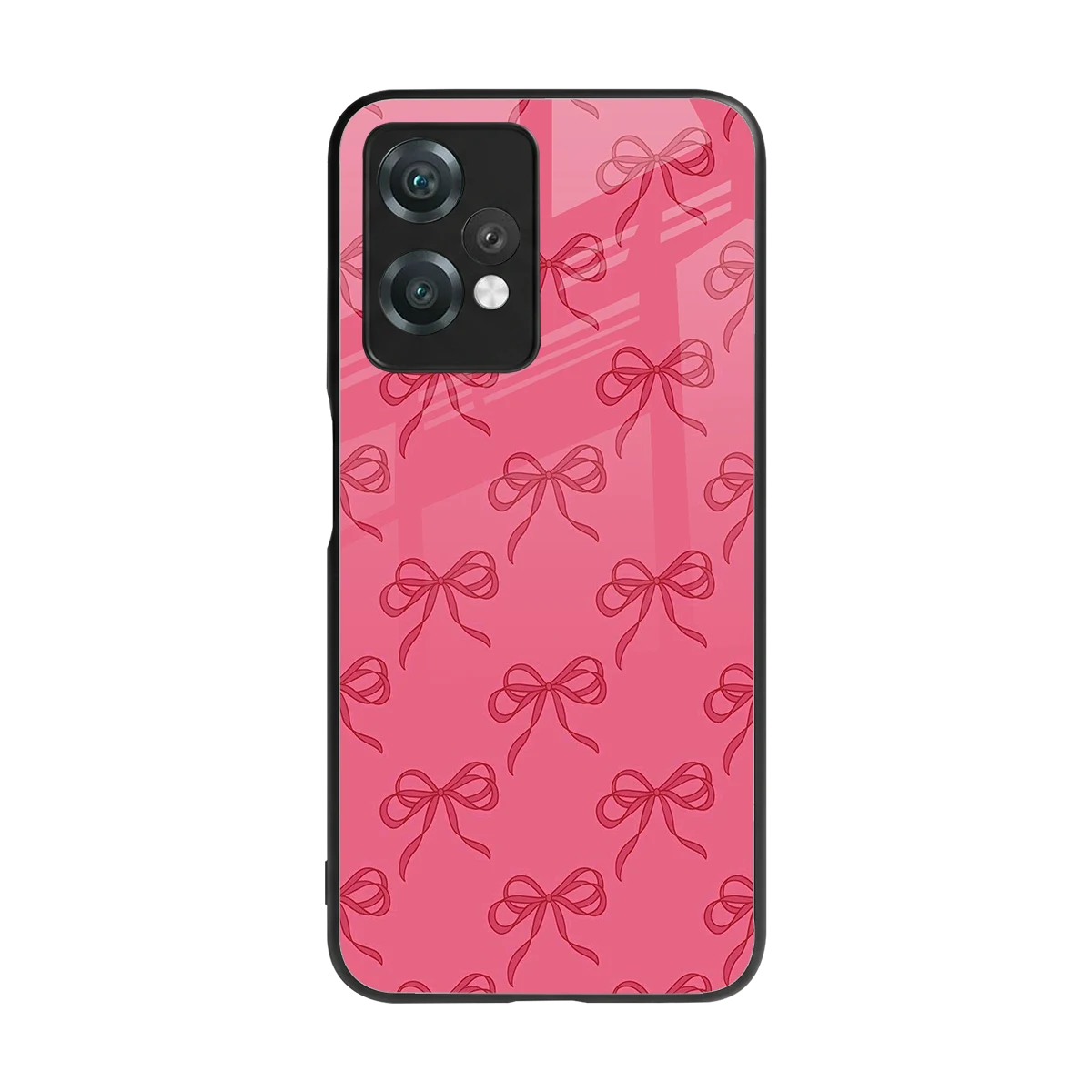 Ribbon Chic back phone cover | glass case for oneplus nord ce 2 lite