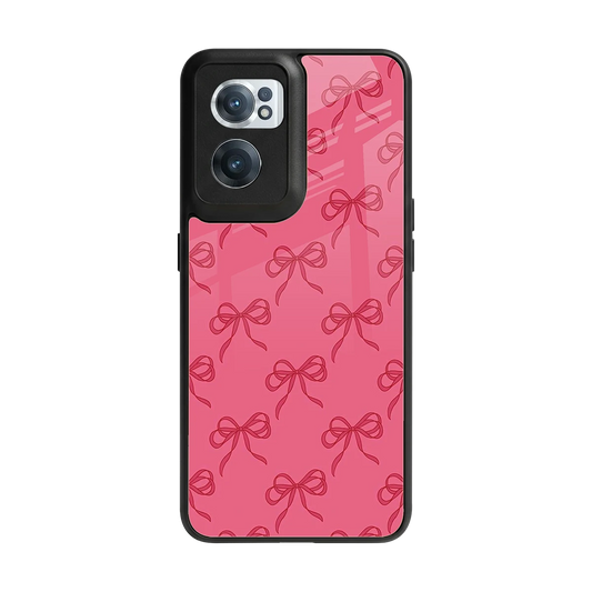 Ribbon Chic back phone cover | glass case for oneplus nord ce 2
