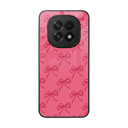 Ribbon Chic back phone cover | glass case for oppo f29 5g
