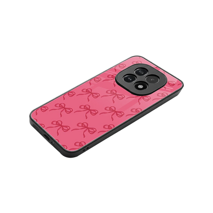 Ribbon Chic stylish phone case for oppo f29 5g | glossy glass and slim fit