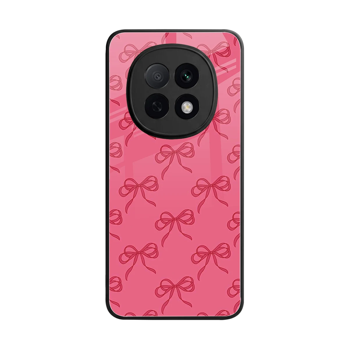 Ribbon Chic back phone cover | glass case for oppo f29 pro 5g