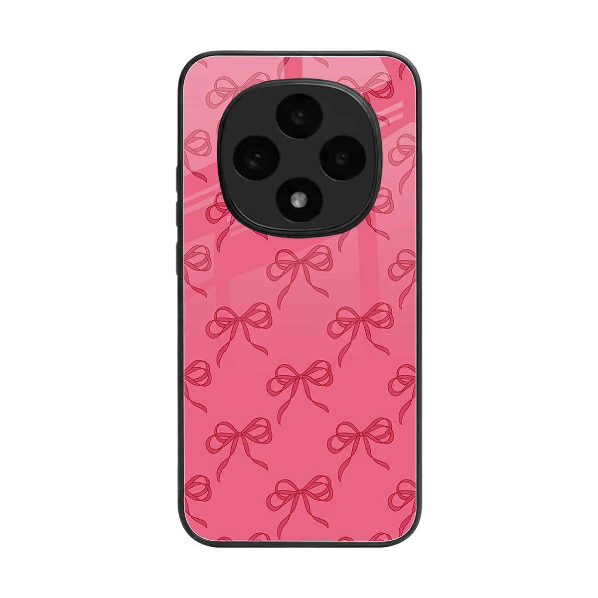 Ribbon Chic back phone cover | glass case for oppo f31 pro 5g