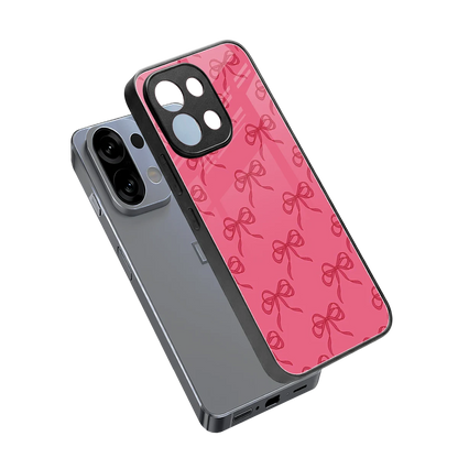 Ribbon Chic sleek oppo k13 5g cover with tempered glass back and TPU edges