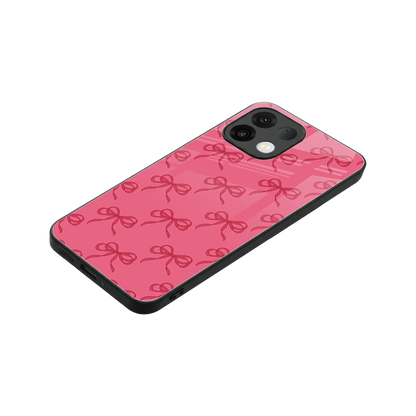Ribbon Chic stylish phone case for oppo k13 5g | glossy glass and slim fit