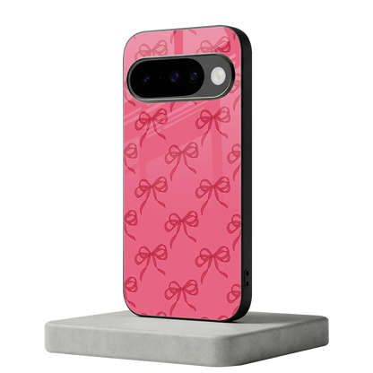 Ribbon Chic google pixel 10 mobile cover | shockproof glass phone case