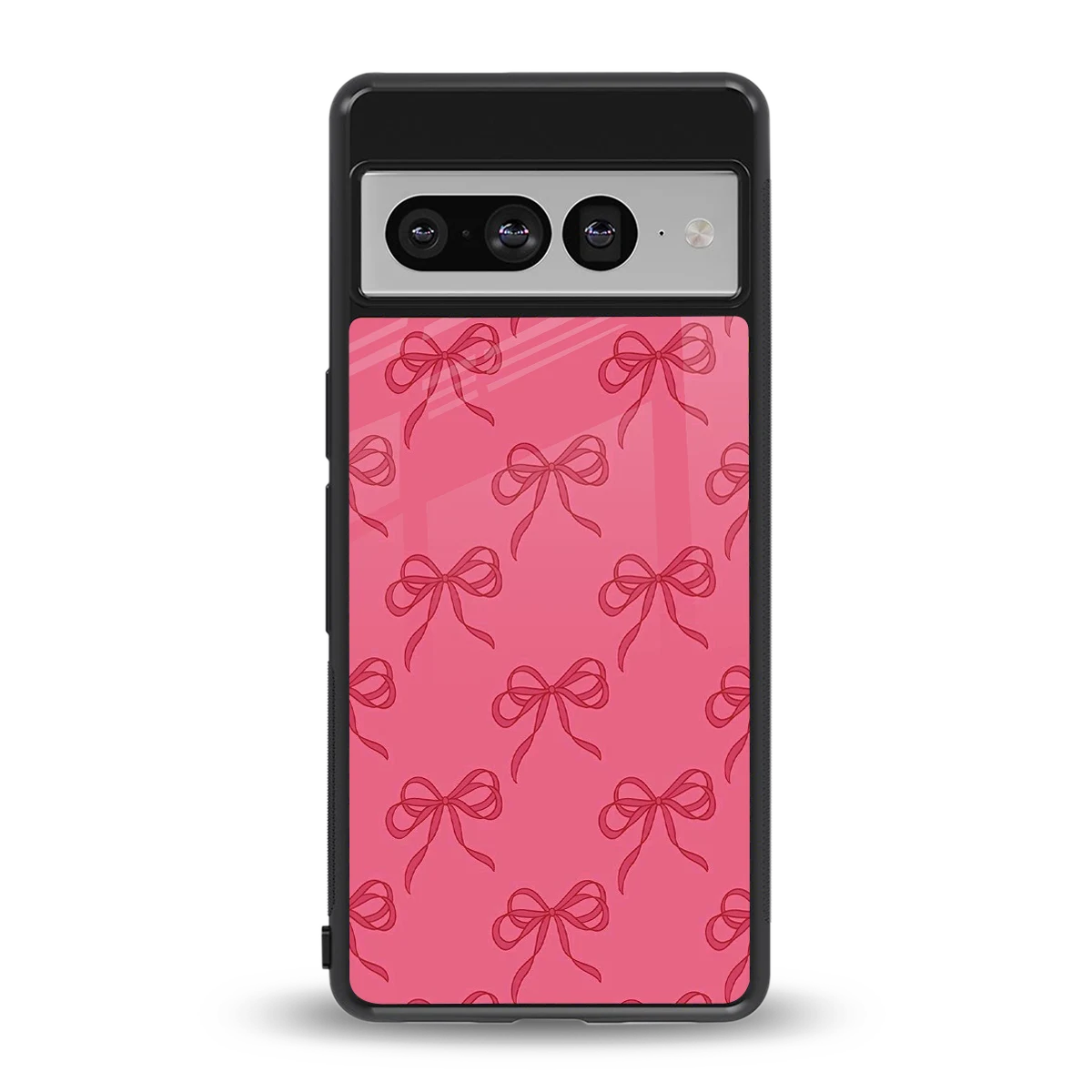 Ribbon Chic back phone cover | glass case for google pixel 7 pro