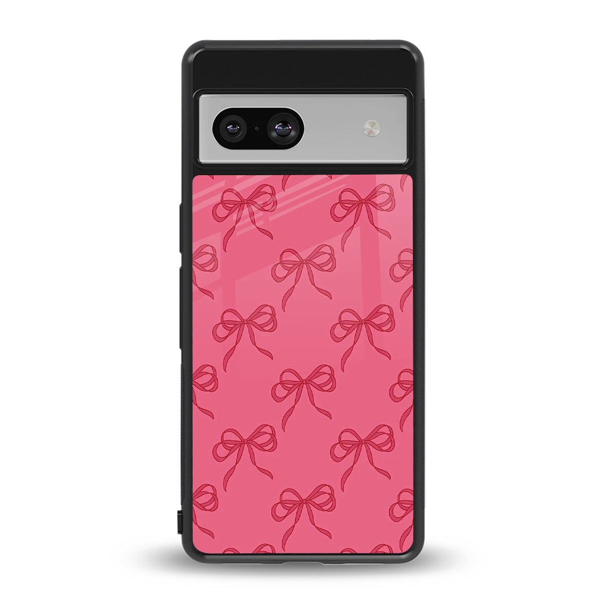 Ribbon Chic back phone cover | glass case for google pixel 7a