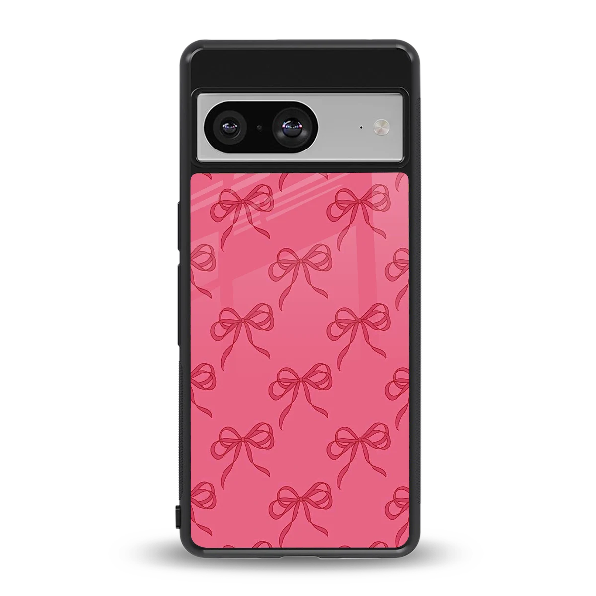 Ribbon Chic back phone cover | glass case for google pixel 8