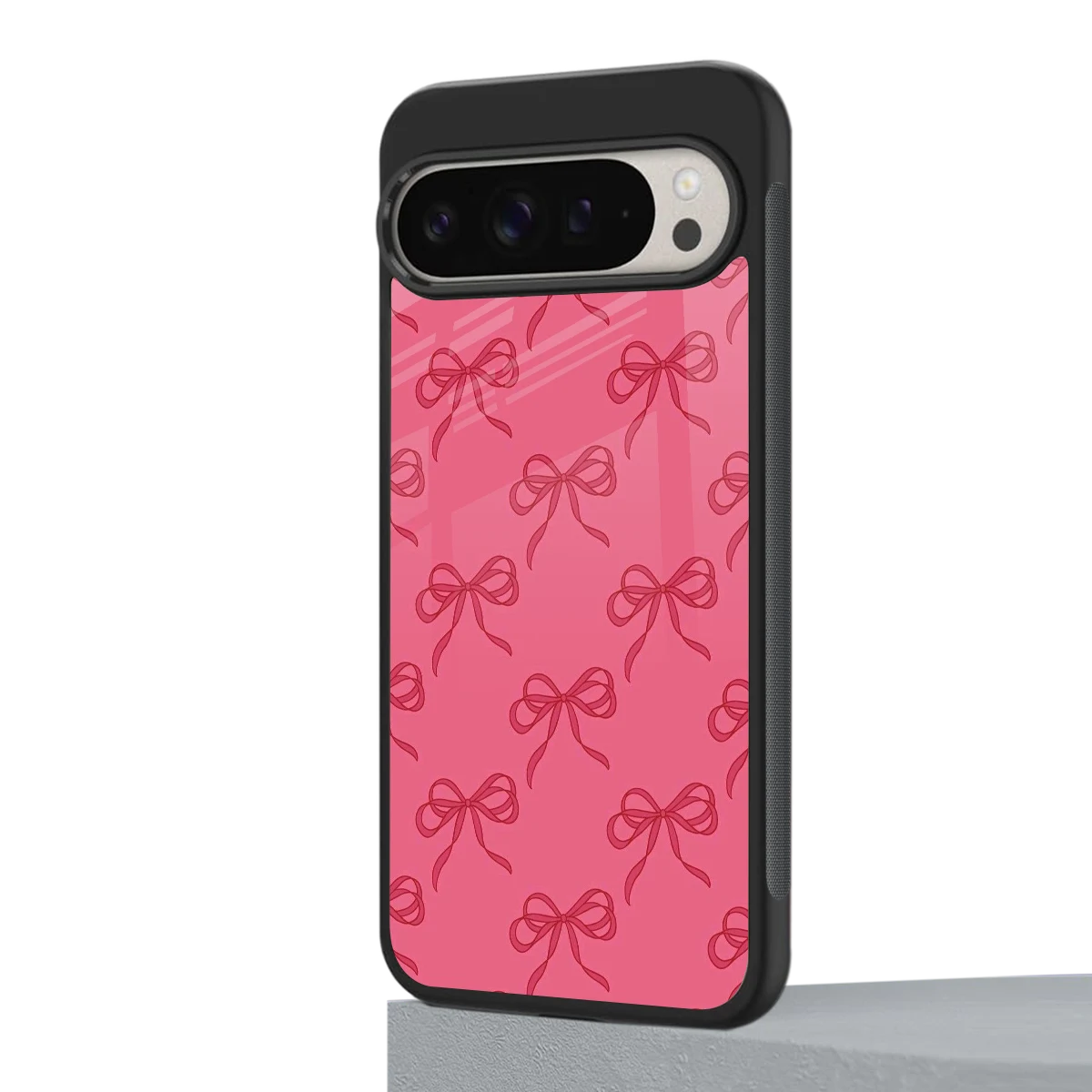 Ribbon Chic google pixel 9 pro xl mobile cover | shockproof glass phone case