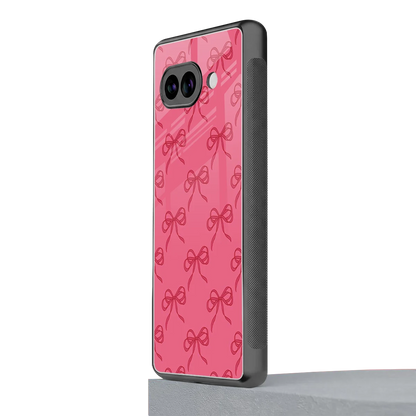 Ribbon Chic google pixel 10a mobile cover | shockproof glass phone case