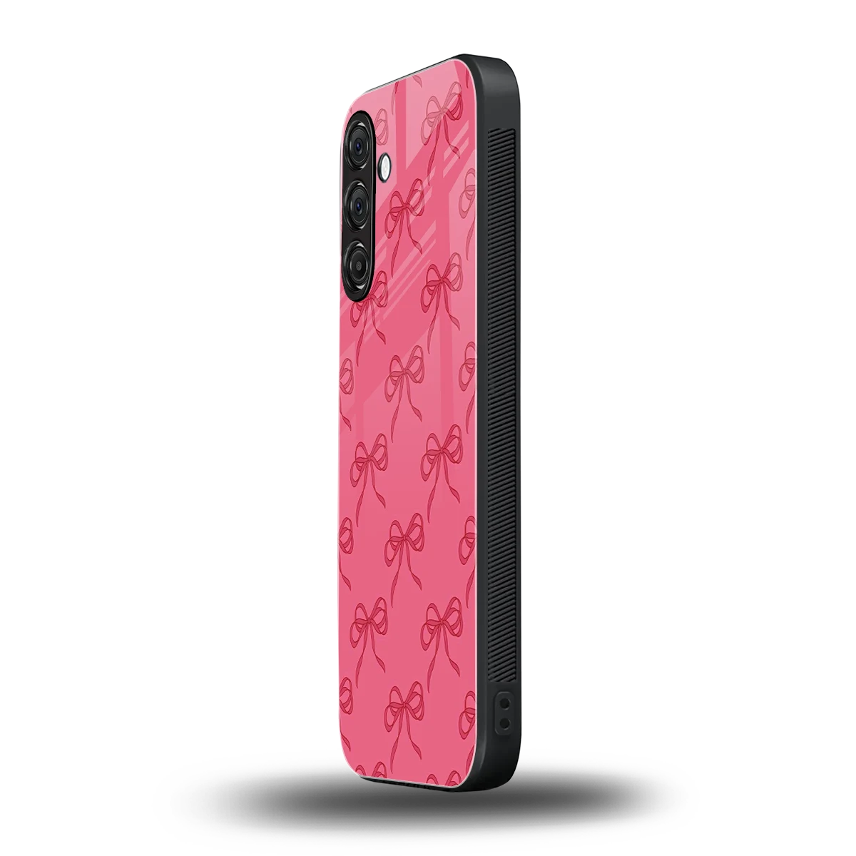 Ribbon Chic samsung galaxy m35 5g mobile cover | shockproof glass phone case