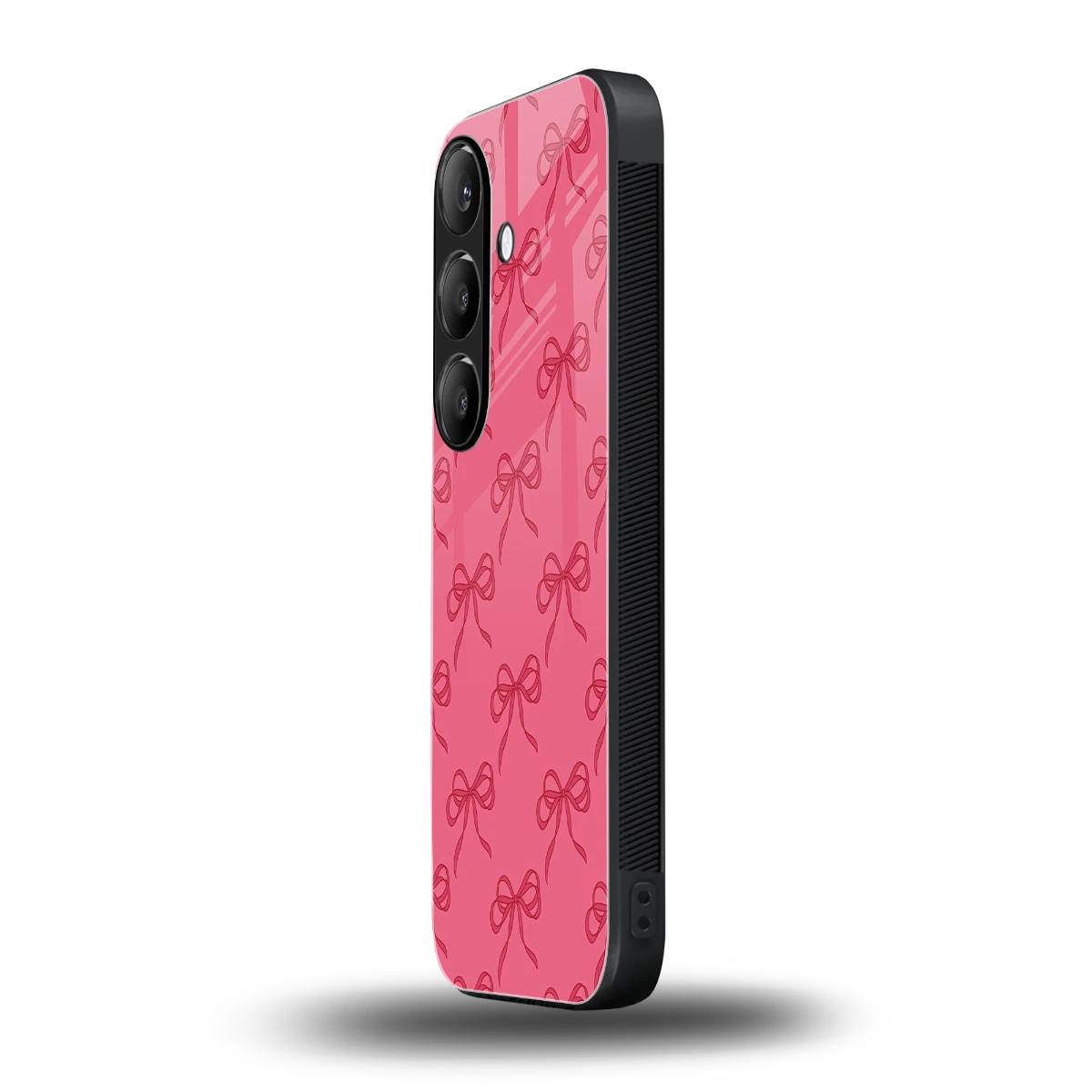 Ribbon Chic samsung galaxy s25 mobile cover | shockproof glass phone case