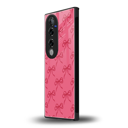 Ribbon Chic vivo v40 pro mobile cover | shockproof glass phone case