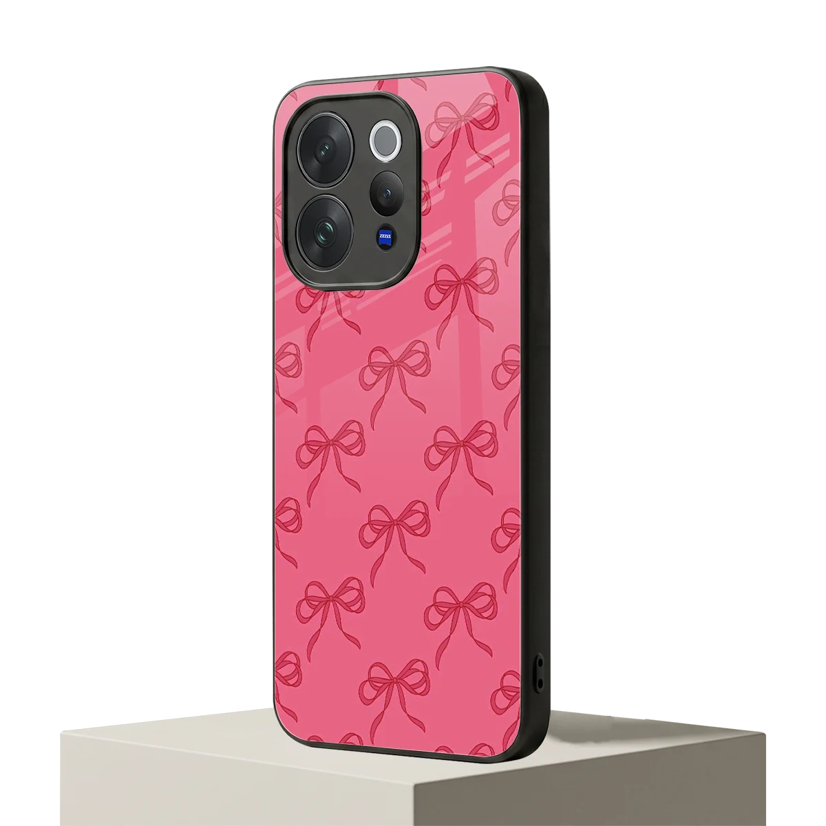 Ribbon Chic vivo v70 mobile cover | shockproof glass phone case