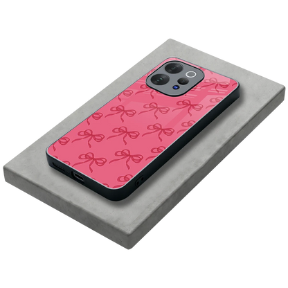 Ribbon Chic stylish phone case for vivo v70 elite | glossy glass and slim fit
