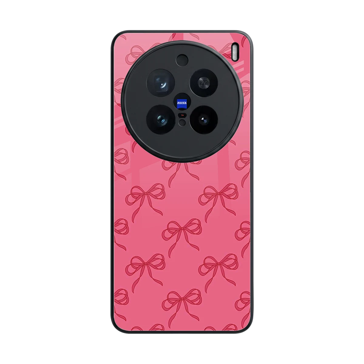 Ribbon Chic back phone cover | glass case for vivo x200 pro