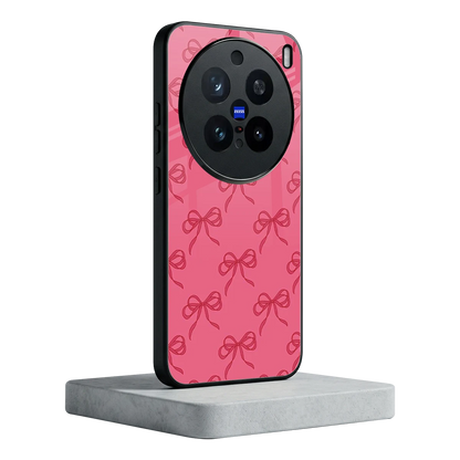 Ribbon Chic vivo x200 pro mobile cover | shockproof glass phone case