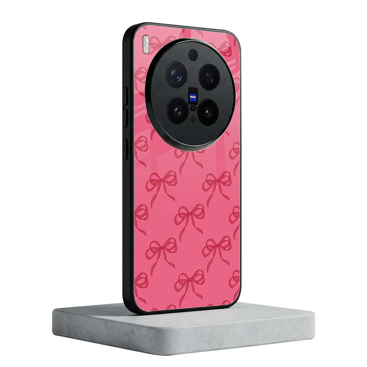 Ribbon Chic vivo x300 pro mobile cover | shockproof glass phone case