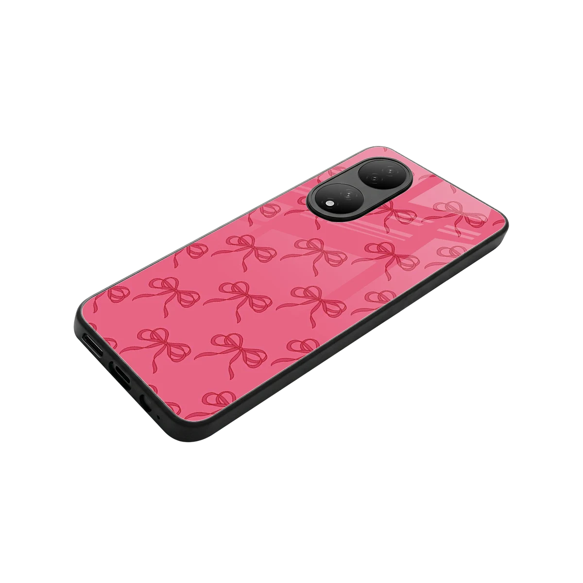 Ribbon Chic stylish phone case for Vivo-y100 | glossy glass and slim fit