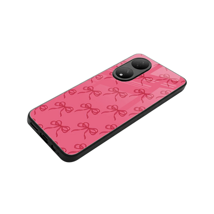 Ribbon Chic stylish phone case for Vivo-y100 | glossy glass and slim fit