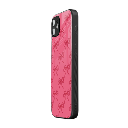 Ribbon Chic iphone 11 mobile cover | shockproof glass phone case
