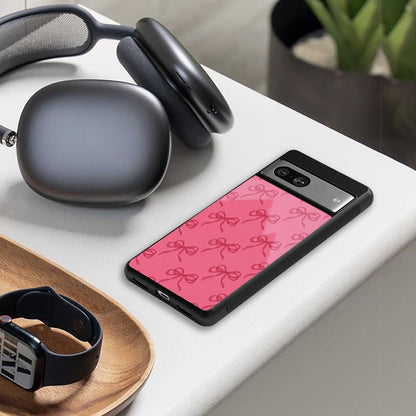 Ribbon Chic Phone Case for Iphone 16 | Glass Case
