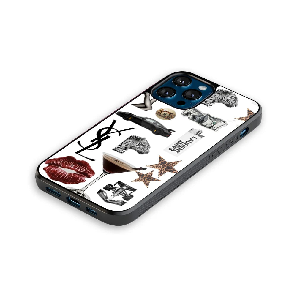 Luxury Glass Back Mobile Cover for iPhone, Samsung Galaxy, OnePlus, Pixel, Redmi & More