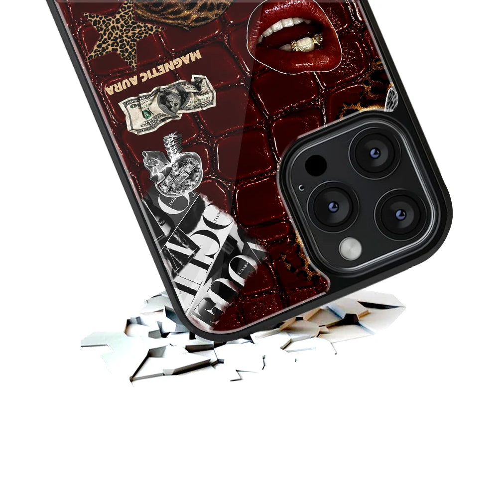 Durable Glass Back Mobile Case for iPhone, Samsung, OnePlus, Google Pixel, Redmi, Vivo, Oppo
