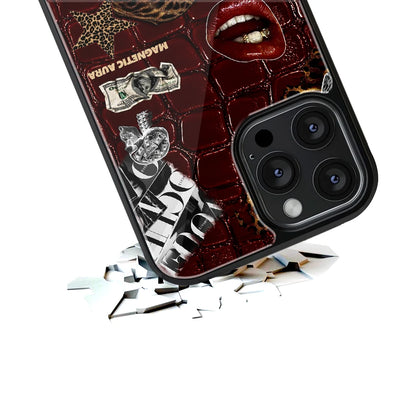 Durable Glass Back Mobile Case for iPhone, Samsung, OnePlus, Google Pixel, Redmi, Vivo, Oppo