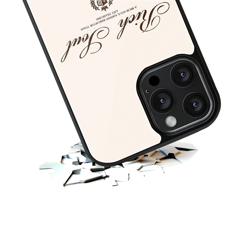 Durable Glass Back Mobile Case for iPhone, Samsung, OnePlus, Google Pixel, Redmi, Vivo, Oppo