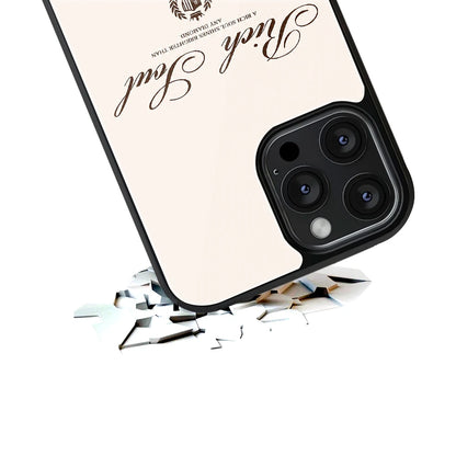Durable Glass Back Mobile Case for iPhone, Samsung, OnePlus, Google Pixel, Redmi, Vivo, Oppo