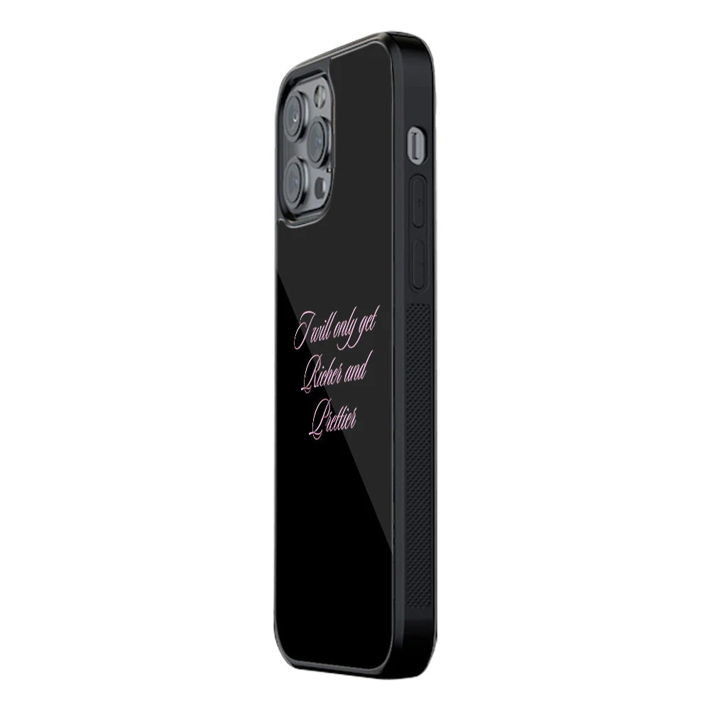 Trendy Glass Back Mobile Case for iPhone, Samsung, Redmi, OnePlus, Google Pixel, Motorola